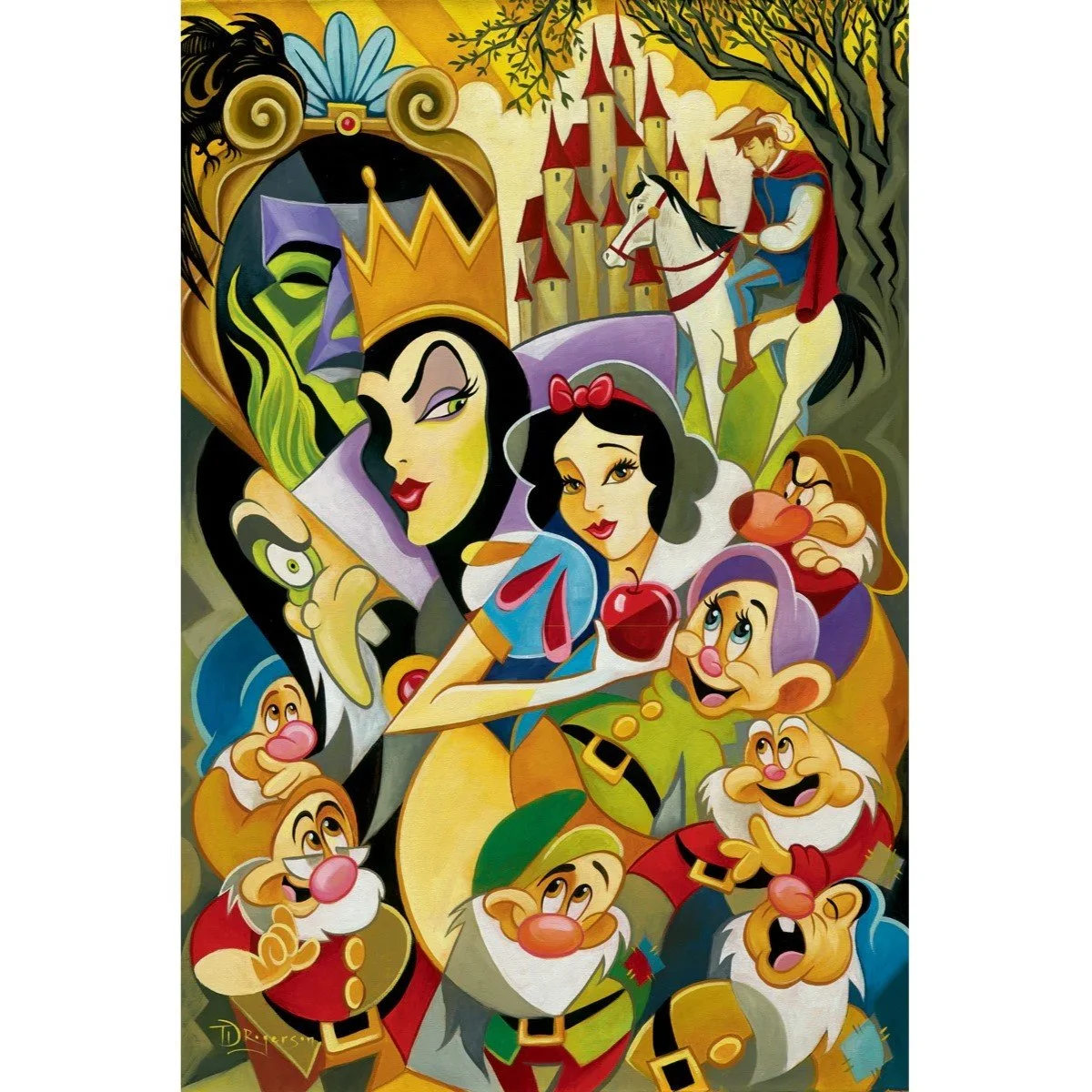 ディズニー Disney D23 ファインアート Tim Rogerson Tim Rogerson Disney Art — Studio Seven Arts